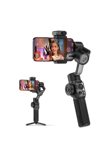 Zhiyun Smooth-5s Aı Combo Yapay Zeka Takip Sensörlü 3 Eksenli Telefon Sabitleyici Gimbal-86785