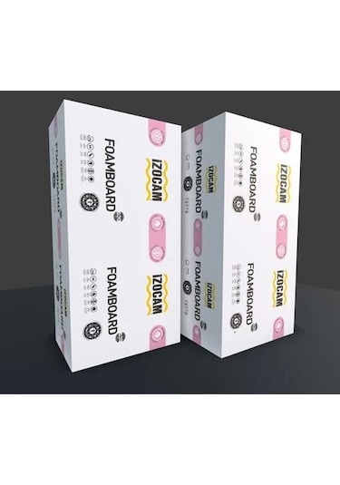 XPS Strafor İzocam Maxiboard 120x60x4cm 10 Adet 7.2m2