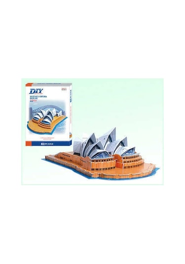 3D Puzzle 3 Boyutlu Maket Sydney Opera House Sidney Opera Evi