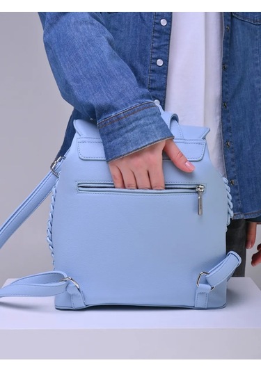 Daniele Patrici Deri Şehir Çantası A5 210533444 Açık Mavi