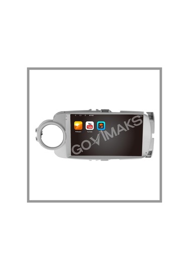 Toyota Yarıs 2012-2019 Gri 6 Gb Ram 128 Gb Hafıza Androıd Multımedıa Teyp