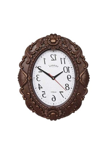 Pazly Suntek Sessiz Saatleri Saati Rengi Duvar Dekoratif Ahşap-rengi Ahşap 14'' & Gw Çok Renkli