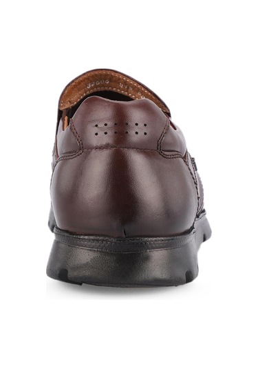 Hoka-h Merdane Ayakkabı 32606 Kahve Kahverengi