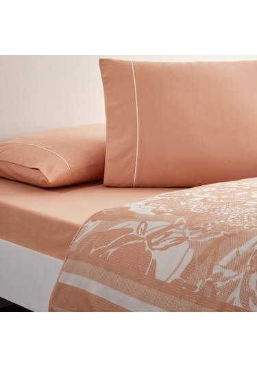 Taç Jakar Idore Çift Kişilik Pike Takımı Somon 000000001000050056 Somon