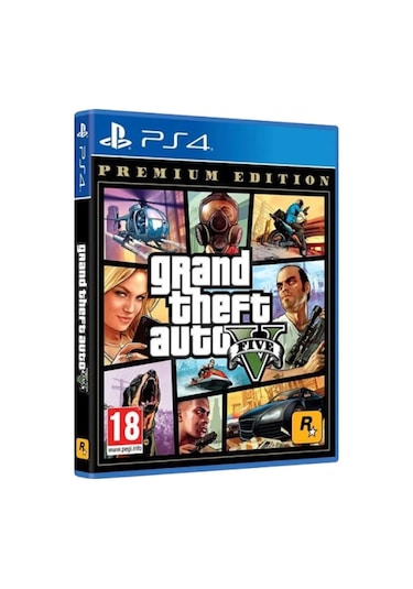 Gta 5 Grand Theft Auto V Premium Edition PS4 Oyun