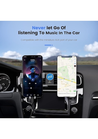 Apple Uyumlu İphone Aux Kablosu Lightning To 3.5mm Jack Çevirici Dönüştürücü Beyaz Bluetooth Gerektirmez