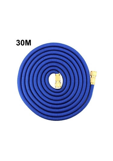 Sones Ev Bahçe Su Borusu 3x Teleskopik Tpe Araba Yıkama Su Borusu, Stil: Bakır Kaplama 30m