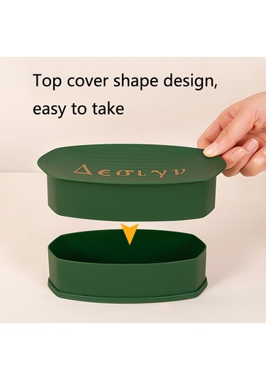 Sones Meyve Çatalı Saklama Kutusu Toz Geçirmez Atıştırmalık Çatalı Kutusu Beyaz Beyaz