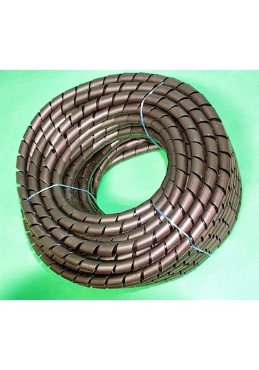 Kablo Toplama Koruma Spirali Rulo No 5 17Mm Siyah 50M