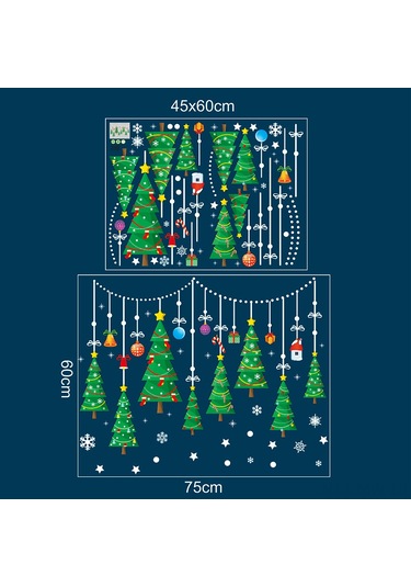 Moveevo Noel Duvar Stickerları - Pvc Suya Dayanıklı, Kolay Uygulama, Pencere Duvar Dekorasyonu, Noel Atmosferi Katkısı, 600x450mm, Style 6 Diğer Moveevo Noel Duvar Stickerları - Pvc Suya Dayanıklı, Kolay Uygulama, Pencere Duvar Dekorasyonu, Noel Atmosferi Katkısı, 600x450mm, Style 6 Diğer