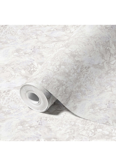 Adawall Roka 23101-6 Mermer Desenli Düz Sade Duvar Kağıdı