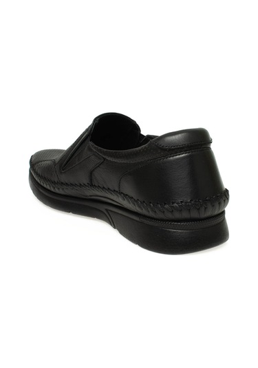 Forelli Never-h Günlük Deri Siyah Erkek Ayakkabı Siyah