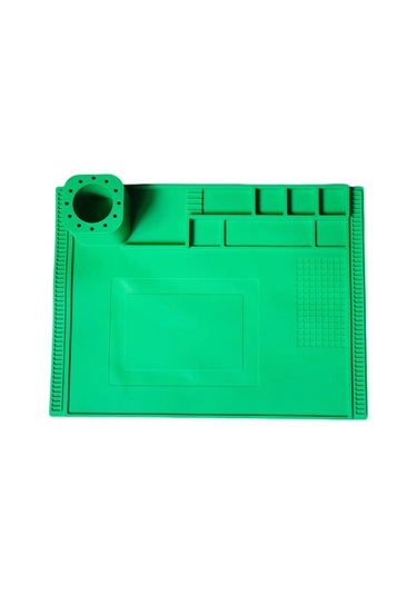 Suntek Silikon Lehimleme Matı Telefon Kaynak İstasyonu Yeşil