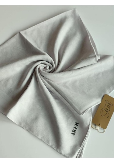 Açık Lila Elegance Monogram Eşarp Lila