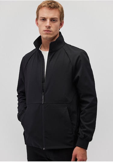 Mavi - Dik Yaka Siyah Ceket 0110361-900 Siyah