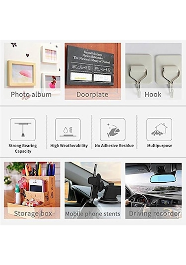 120/60 Adet Çift Taraflı Siyah Köpük Bant Güçlü Ped Montaj Merdaneleri Yapıştırıcı 120 Pcs Square