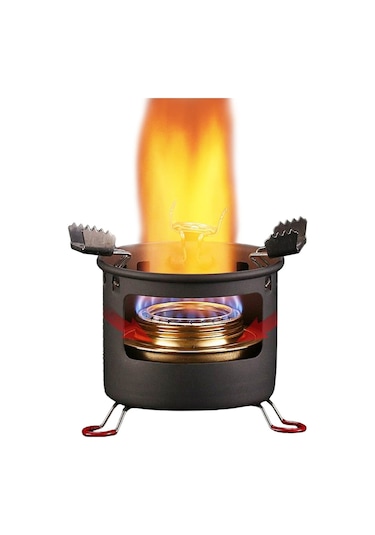 Outdoor Yemek Ve Çay Seti: Eksiksiz Kamp Ekipmanları out-2969-2 Açık Gri