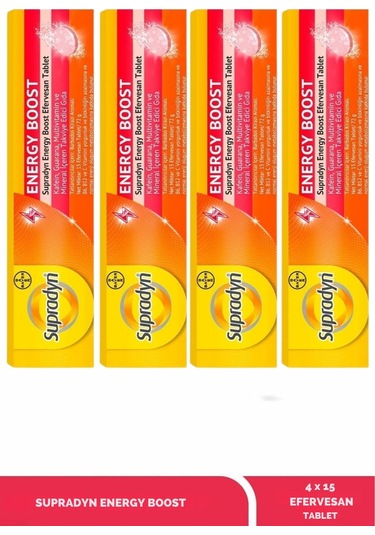 Supradyn Energy Boost 4 x 15 Efervesan Tablet
