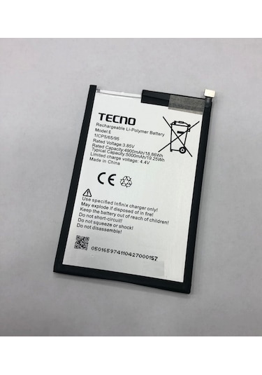 Tecno Spark 9 Pro Kh7n Batarya 5000 Mah