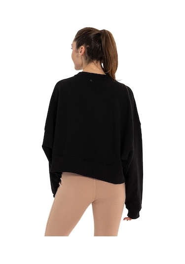 Inguz Oversize Sweatshirt Siyah