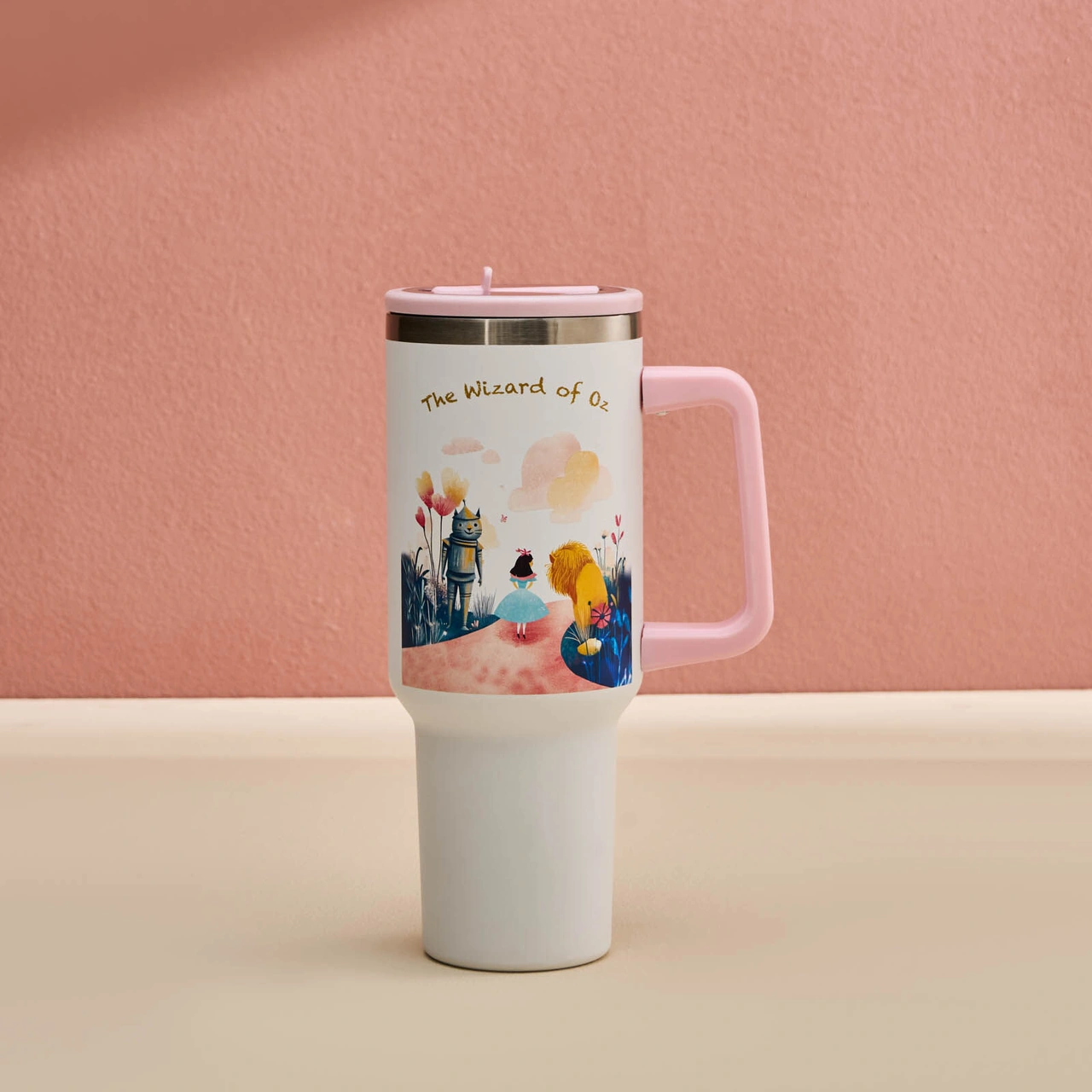 Karaca Star Hero Ozi Çelik Sızdırmaz Termos Pembe 1150 Ml Pembe