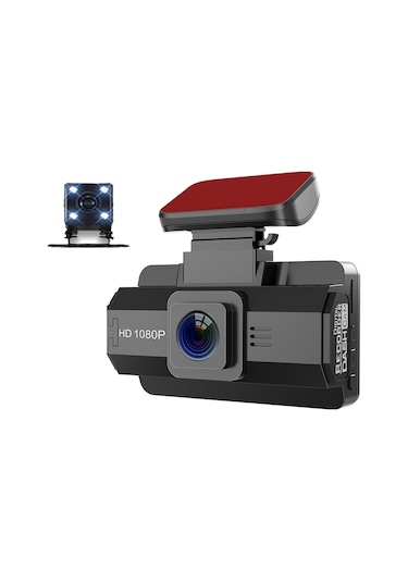 Maiyame Araba Ön-arka Kamera Sistemi 1080p Hd Görüntü Kaydedici, İki Lensli, Gündüz/gece Görüşü, Çoklu Dil, Park Monitörü Dvr