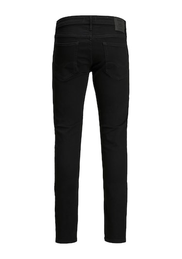 Jack & Jones Erkek Jjıglenn Slim Fit Jean Pantolon 12152346 Siyah 001