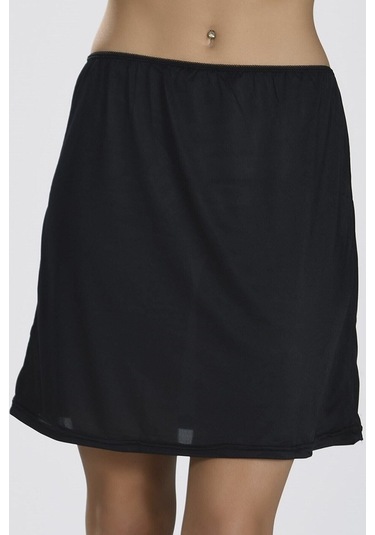 Kadın Siyah Kısa Jüpon Siyah