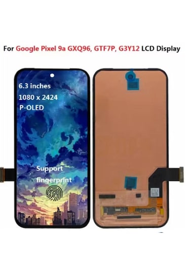 Google Pixel 9a Lcd Ekran Dokunmatik Hk