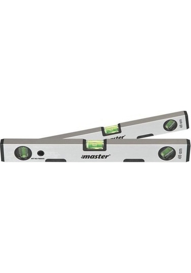 Master Alüminyum Mıknatıslı Su Terazisi 80 Cm N11.127