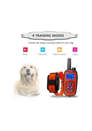 Geeksen Köpek Eğitim Tasması Uzaktan Kumandalı Havlama Tasması Şarj