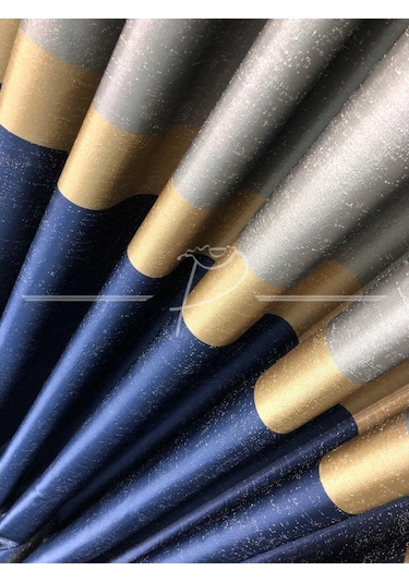 Fon Perde Bantlı Panel 4 Renk Satenimsi Görüntü