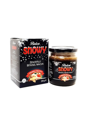 Balen SNOWY Zencefilli Anadolu Kış Macunu 230 gr x 3 Adet