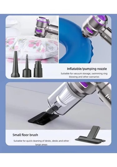 Castu Cs59 Plus Max 17000 Pa 100 Watt Şarjlı Süpürge