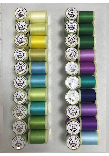 Ören Bayan Makine Nakış Makarası 10 Gram. 10 Lu Paket