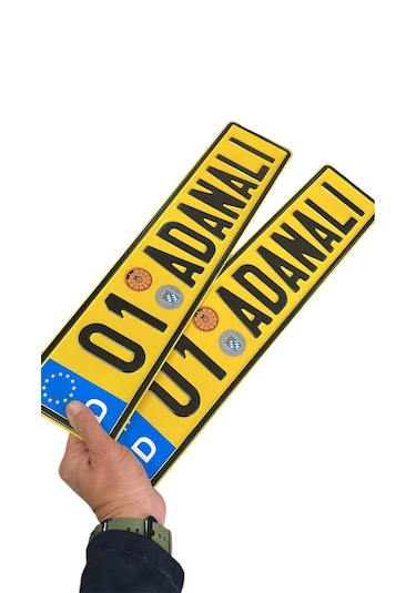 Yabancı Dekor Plaka, Alman Plaka, Süs Plaka