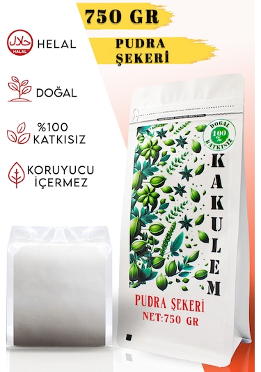 Kakulem Pastalık Tatlılık Pudra Şekeri 750 G