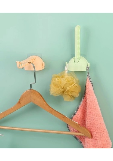 Portatif Kendinden Yapışkanlı Askı Renkli