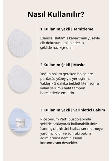 Midha Rice Pirinç Özlü Aydınlatıcı Serum Ped 150 ML