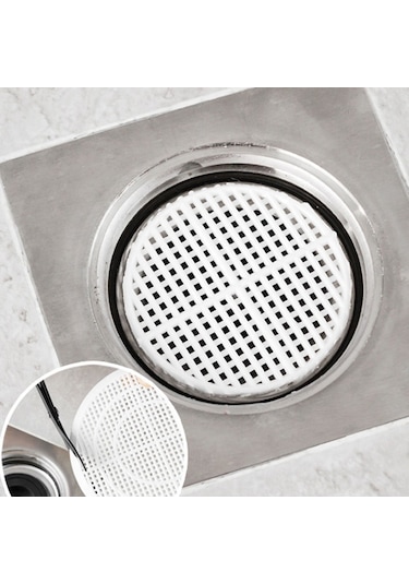 Lebıhmurah Bf747 Süzgeç/yakalayıcı/filtre/ekran/kapak Borular İçin Geri Akış Önleyici Tüpler Yer Sifonu, Deodorant Akıllı Mühür 3 Adet Siyah