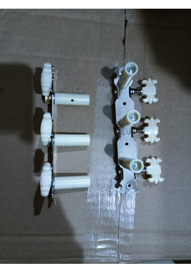 Mitello Gmh911N 3+3 Klasik Gitar Burgu Set + Vida