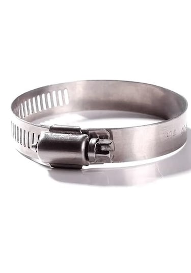 10'lu Paslanmaz Krom Hortum Kelepçesi. Seri 20-32 Mm