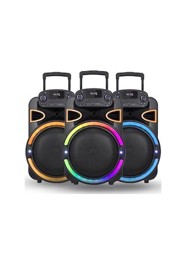 Acl Acs-2 30w Taşınabilir Tws Kablosuz Partybox Hoparlör Rgb Işık, Bluetooth, Kumanda Ve Mikrofon