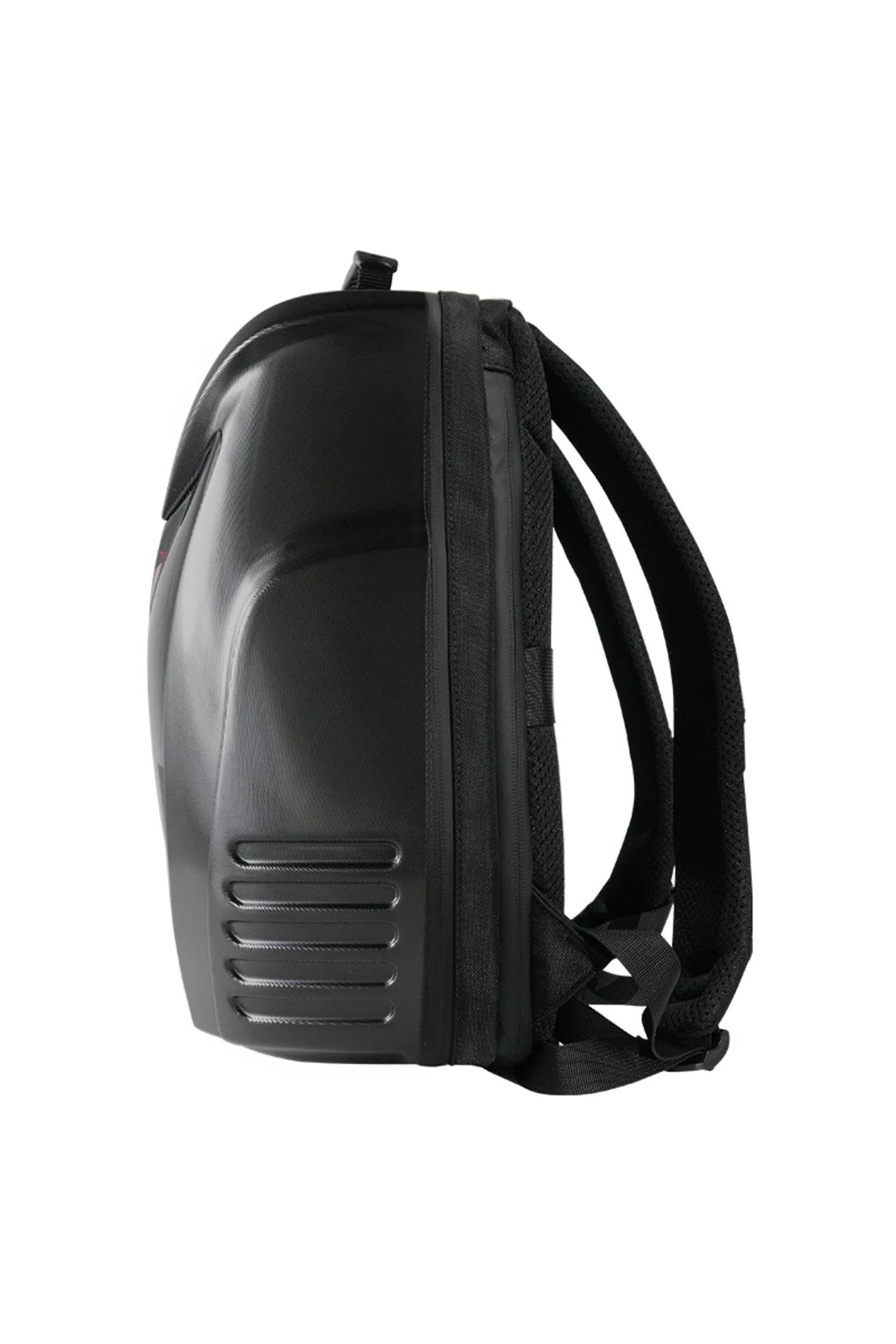 Led Baykuş Gözlü Akıllı Sırt Çantası Sert Kasa, Usb Şarj Girişli Siyah