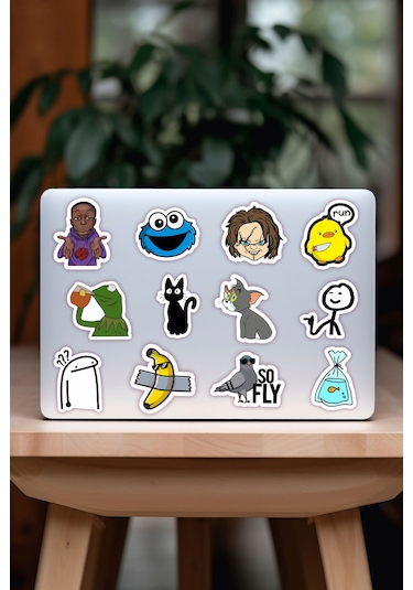 Laptop Notebook Tablet Sticker Seti Model 11