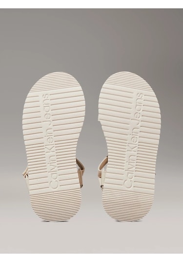Calvin Klein Sandal Velcro Webbıng Mg Çok Renkli Calvin Klein Sandal Velcro Webbıng Mg Çok Renkli