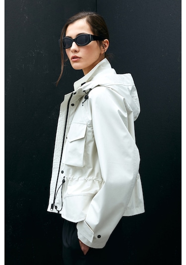 Lufian Level Kadın Dış Giyim Ekru Ekru 121120007100520 Ekru
