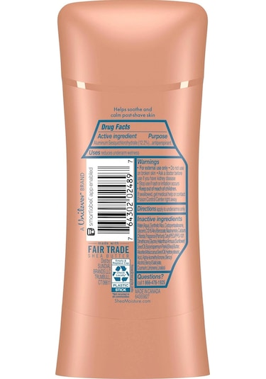 Shea Moisture Vitamin E & Kukui Nut Oil Antiperspirant Stick Deodorant 74gr