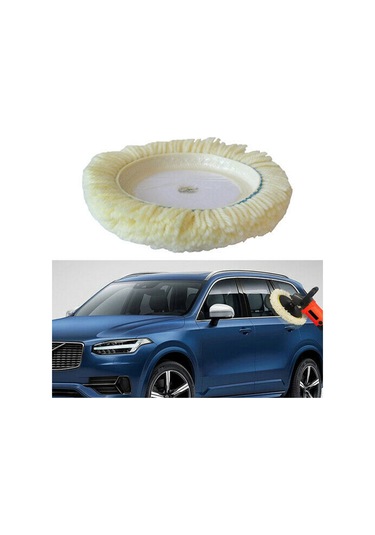 Reedark 2'li Doğal Yün Cila Pedi Seti - Araç Gövde Onarımı Ve Parlatma İçin Profesyonel Cila Diski