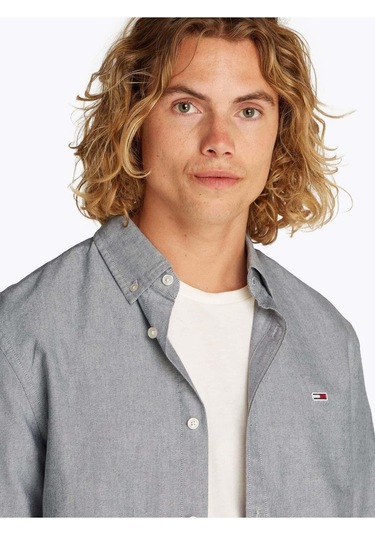 Tjm Reg Oxford Shırt Ext-6091 Mavi